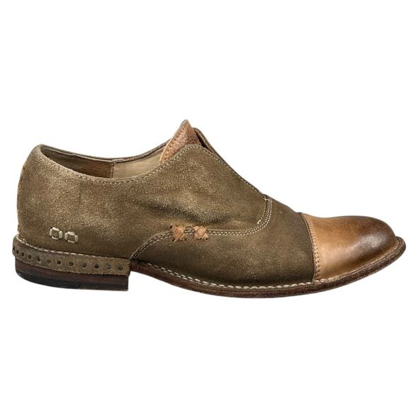 Bed Stu Women's Rose Brown Cap Toe Slip On Oxfords Size US 9.5 - Picture 1 of 10